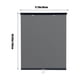thumbnail image 3 of Persianas enrollables de aislamiento térmico con protección solar | Persiana de ventana de plástico negro estirable para casa Oficina Coche | Cortina de privacidad retráctil portátil | 45x150cm | 1, 3 of 8