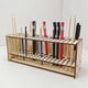 thumbnail image 3 of Paint Brush Stand Wooden Painting Brush Stand Desk Organizer Shelf Makeup Brush Shelf Painting Suppl, 3 of 5