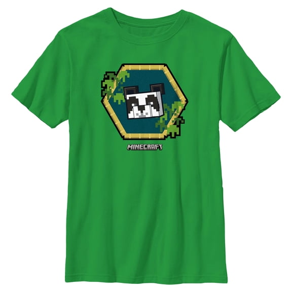 Boys Minecraft Rare Panda T Shirt