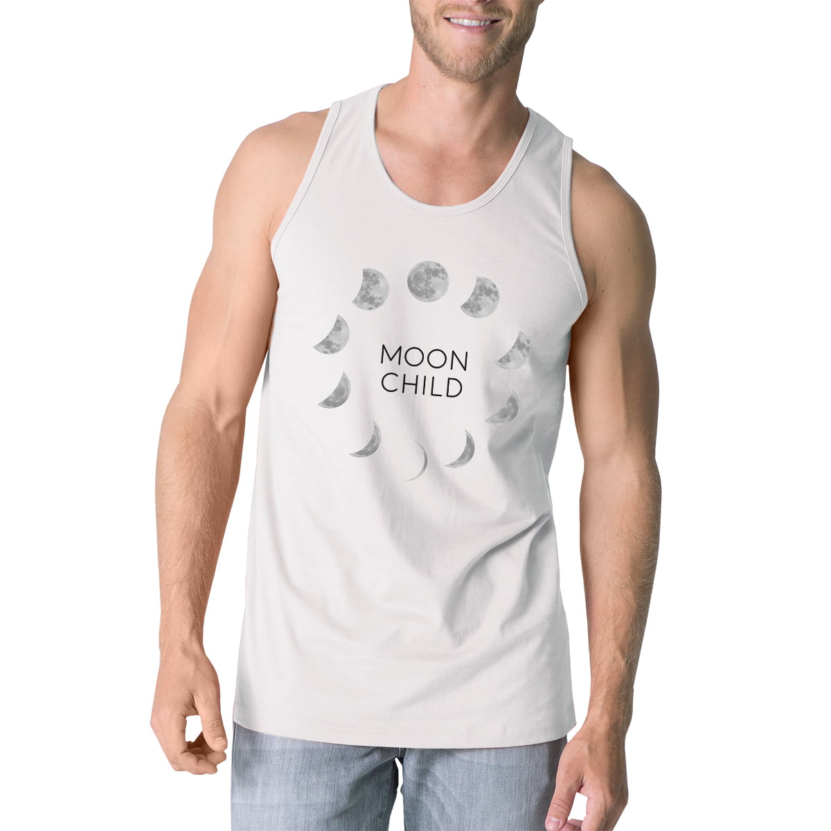 Details about   Stop Staring At My Boo-Tee Ghost Mens Grey Tank Top