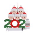 thumbnail image 1 of De Navidad 2021, Decoraciones De Vacunación Personalizadas, Artesanías De Resina, Regalo Para Amigos Y Familiares Serendint HA040057-07, 1 of 6