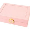 thumbnail image 6 of Segolike Box Organizer Mini Jewlery Case for Rings Bracelets Ear Studs Pink, 6 of 7