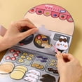 thumbnail image 5 of Dress-up Material DIY Bread Handmade Material Kit Fried Chicken Colorful Waffle Quiet Book Cartoon Busy Book Snack Bar Sticker Game. Paper 2, 5 of 8