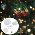 thumbnail image 2 of Colgante De Epoxi De Resina De Silicona, Campana De Navidad, Fabricación De Joyas, Decoración DIY, Estilo B SM SunniMix Resina epoxica, 2 of 8
