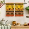 thumbnail image 3 of Ethnic African American Women Dancers Kitchen Dish Towels Set of 2, Ultra Soft Absorbent Hand Drying Baking Cooking Cloth Spring Summer Holiday Home Decor 16x24 Inch, 3 of 5