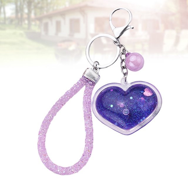 unbranded Colgante De Llavero Con Lentejuelas Para Y Auto Regalo Original