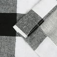 thumbnail image 6 of Plaid Checkered Placemats,Black & White Checker, Quality Thin and Durable Placemats for Dining Table Set of 4 (Black & White), 6 of 6