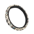 thumbnail image 6 of Renewold American Tribal Cow Print Retro Car Steering Wheel Cover Universal Anti-Slip Washable Easy to Install Universal 15 Inches Car Accessories, 6 of 6
