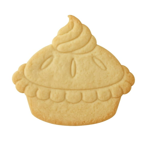 Apple Pie Cookie Cutter & Stamp 4x3" for Baking Fondant Clay Embosser Gifts