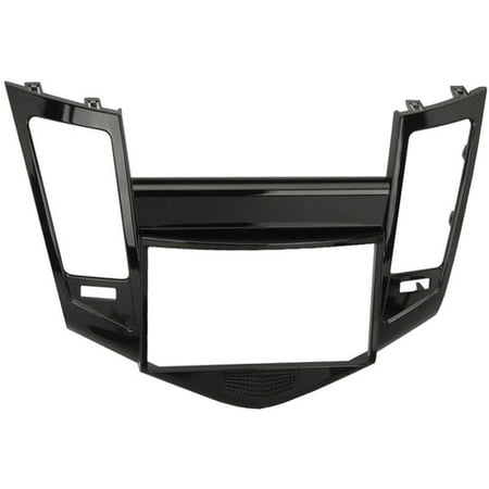 Scosche 2011 and Up Chevrolet Cruze Iso Double Din and Din with Pocket  Black