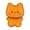 Burnt Cookie Cat Plush, variant on Sleep Sheep Plush Pendant Soft Stuffed Animal Hanging Ornament Healing Aesthetic Design Compact Height for Backpacks Keychains and Room Decoration