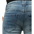 thumbnail image 5 of RAW X Mens Cargo Moto Jeans, Medium Wash, 30X32, 5 of 7