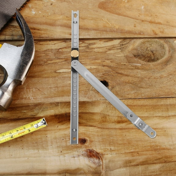 OULII Adjustable Locking Window Bars Security for Vertical Windows 1Pack Stainless Steel Material for Families