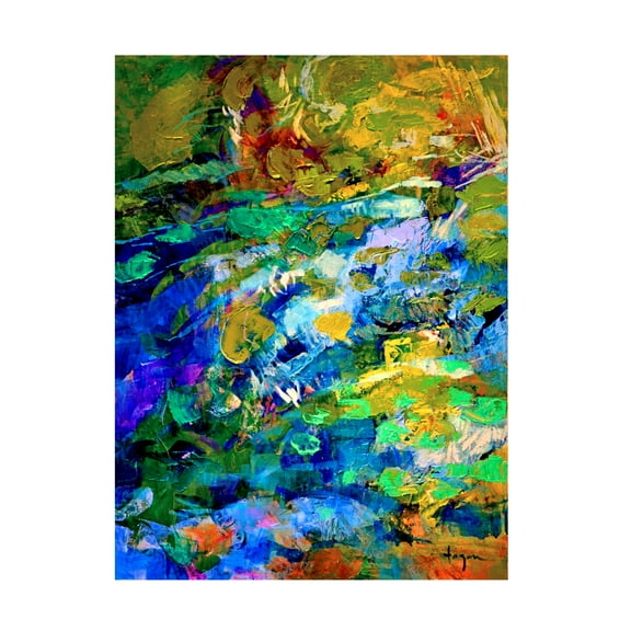 Canvas Wall Art - Dorothy Fagan 'Chrysalisliquidii' Wall Art for Living Room, Bedroom, or Office D?cor by Trademark Fine Art - 14 x 19 Inches