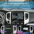 thumbnail image 2 of Car Stereo with Apple Carplay ViaBecs 9" HD Capacitive Touchscreen Radio for 2005-20 Toyota Tacoma FM AM Radio Android Auto Bluetooth 5.0, 2 of 9