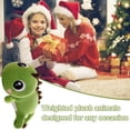thumbnail image 4 of Dinosaurie Viktad Plyschleksak Mjuk Plysch Dinosaurie Plysch Kawaii Kudde Present, Grön, 4 of 5