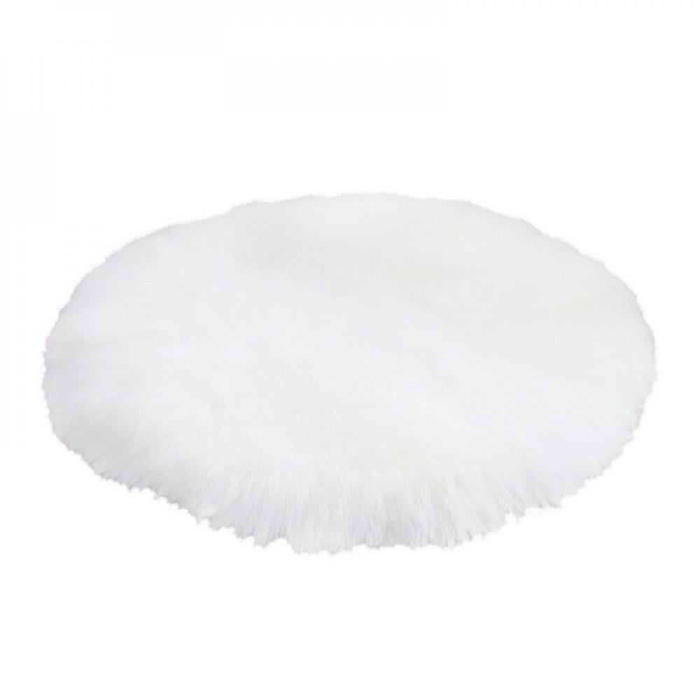 Details about   Soft Artificial Sheepskin Rugs Chair Covers 30*30CM Bedroom Mats Hairy Seat Rugs 