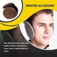 thumbnail image 4 of Thinsont Ear Muffs Winter Women Ears Warmer Gifts Foldable Cover Windproof Apparel Accessories Headwear Band Cold Weather thicken coffee, 4 of 5