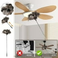 thumbnail image 1 of EASTINFeather Dusters for Cleaning Ostrich Feather Duster with Extension Handle 75 Inches Fluffy Long Handle Reusable Feather Duster for Cleaning Ceiling Fan Pendant Lamp High Ceiling Bli, 1 of 9