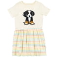 thumbnail image 3 of Inktastic Bernese Mountain Dog Girls Toddler Dress, 3 of 5