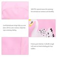 thumbnail image 3 of Miangastore Bonnet de Bain Protection des Oreilles Chapeau de Natation pour Enfants PVC Rose 1 Ensemble, 3 of 9