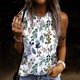thumbnail image 2 of Tops de chaleco de impresión sin mangas de ocio de cuello redondo de moda para mujer Fridja  qr3454, 2 of 5