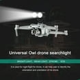 thumbnail image 4 of Modelo lámpara material Irfora Drone Spot Lights Luz nocturna 4 modos de iluminación con soporte de extensión Reemplazo para DJI Mavic Air 2 / Air 2S Luces LED para búsqueda de vuelo nocturno Irfora Modelo lámpara material, 4 of 7