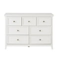 thumbnail image 3 of Llinc Store 33.6" Tall Modern 7 Drawers Dresser Freestanding 15" Depth Drawers Cabinet, Chest of Drawers Closet Organizers for Living Room, Bedroom, White, 3 of 6