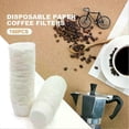 thumbnail image 4 of 100pcs Disposable Paper Filters Cups Replacement White Coffee Filter Paper Pod for Keurig Capsules Coffee Filters Accessories, 4 of 5