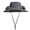 Dark Gray, variant on 1 Pcs Solar Fan Hat for Men Outdoor Fishing Sun Hat Adjustable Ventilation Cooling Wide Brim Summer Beach Camping Gear