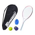 thumbnail image 3 of Luwecf Tennis Ball Tennis Equipment with Racket Tennis er Set for Indoor Outdoor Pink, 3 of 9