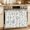 Blue, variant on Oven Skirt Curtain for Kitchen 24x32 Inch, Vintage Tulips Oven Curtain with 8 Ribbon Ties & Ruffle Trim, Stove Skirt Curtain Dishwasher for Cabinets Over Sinks Rustic Elegant Floral Botanical