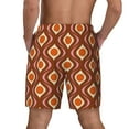 thumbnail image 4 of Goofa 70's Retro Printed Men's Swim Trunks Board Shorts Quick Dry Mens Swimming Trunks with Compression Liner,Breathable Fit Hawaii Beach Shorts-Medium, 4 of 9