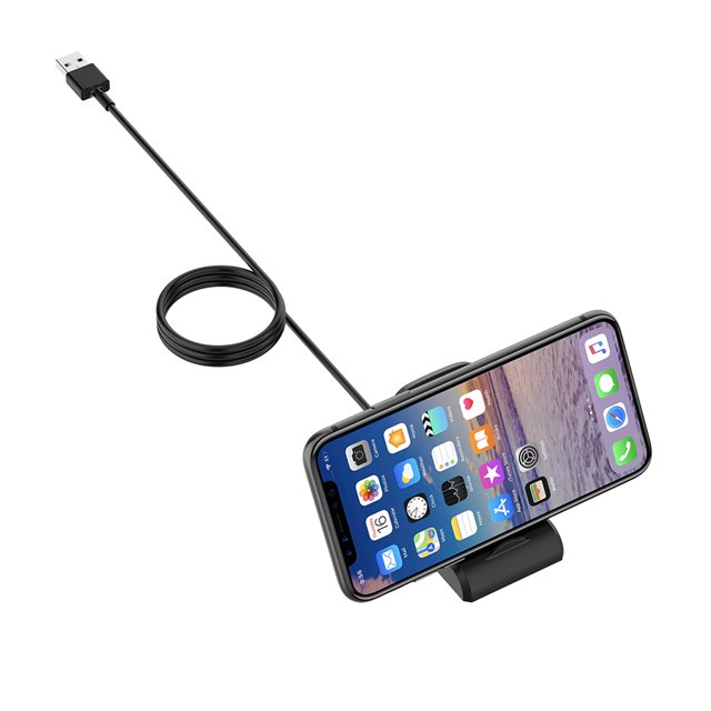 Gwong Electrónica Estación de muelles de cargador de cargador antideslizante portátil para Versa 2 Smart Watch