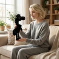 thumbnail image 5 of 18.9in Year of the Horse Mascot Plush Toy Cool Stallion Stuffed Animal Modern Home Decor Aloof Expression Unique Collectible Figurine for Lunar New Year, 5 of 5