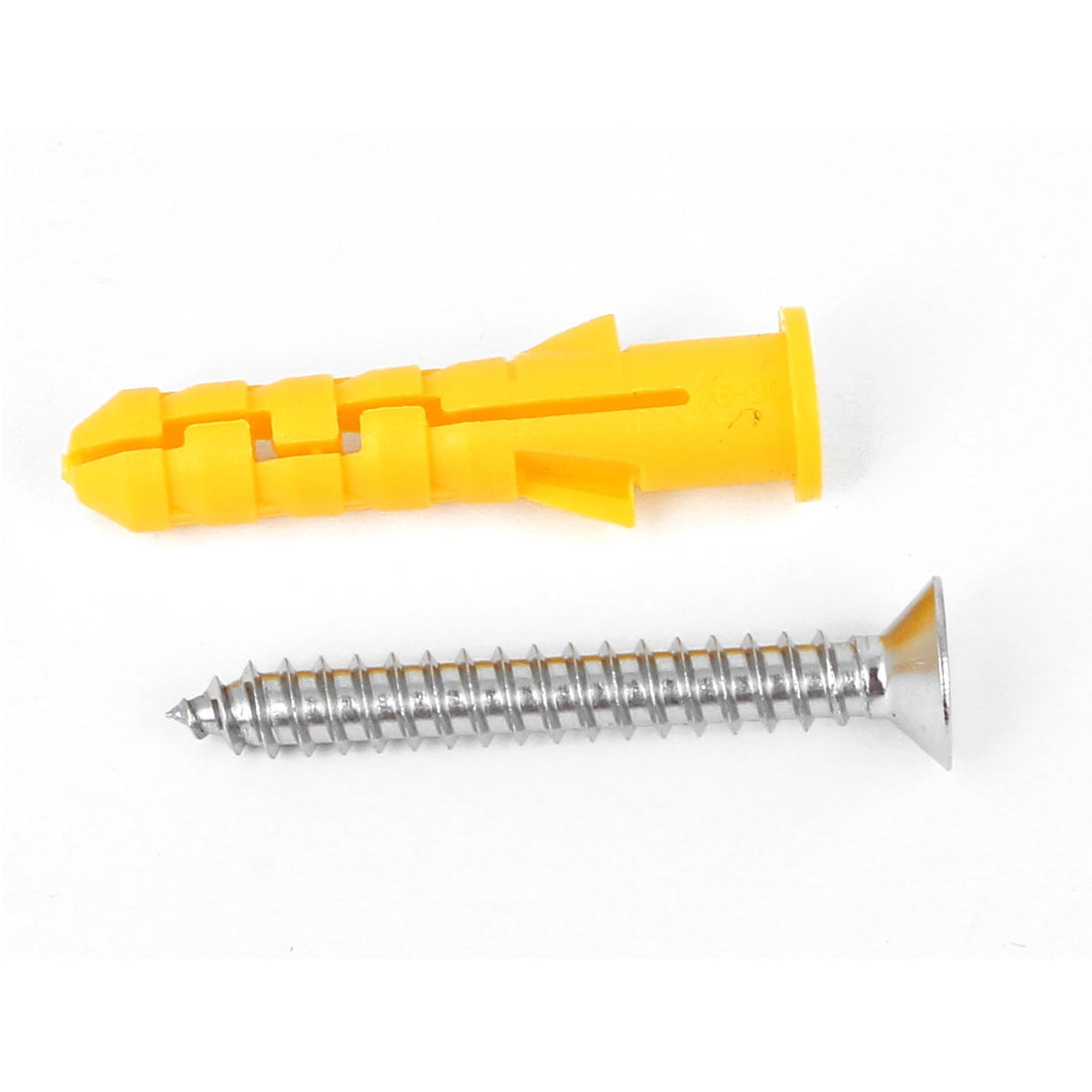 6mmx30mm Plastic Expansion Anchor Wall 25pcs w Screws Walmart Canada