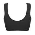 thumbnail image 3 of VISALY Sports Bras For Women Plus Size Sports Bra 2PCS Women Front Closure Extra-Elastic Breathable Lace Trim Bra Underwear Padded Bra Seamless Bras For Women Comfortable Bras For Women Red Black 80, 3 of 9