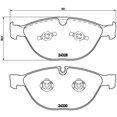 thumbnail image 4 of Brembo Brake Pad P06066 FMSI Number D1151-8551; Low-Metallic; Set Of 4, 4 of 4
