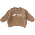 thumbnail image 3 of Kiijoy Infant Girls Sweater Kids Pullover Top Knitted Sweathshirt Knitwear, Sizes 18-24M, 3 of 5