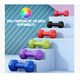 thumbnail image 2 of Par Mancuernas 2 Kilos Mate Para Ejercicio Pilates Yoga Gym color azul, 2 of 4