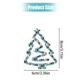 thumbnail image 3 of ChristmasOffice&Craft&StationeryAcrylic Christmas Tree Bookmarks The Perfect Christmas For Your Loved Ones Adorable Christmas Tree Shaped Paper Clips! Designs A Festive To Your Holiday And Ever, 3 of 3