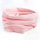 thumbnail image 5 of Cómodas polainas de cuello de forro polar, suaves, para el cuello, bufandas, sombreros, diademas Rosado, 5 of 9