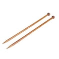 thumbnail image 2 of Carbonized Rod Needle, Durable Carbonize Bamboo  Kit,  Set, 36Pcs  without Hurting Hands for Knitting Easy to Use Women, 2 of 6