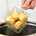 thumbnail image 3 of Kmbangi Panier Frit avec Poignée Creuse, Accessoire de Filtre Alimentaire en Fer Multi-Usage pour Collation, 3 of 8