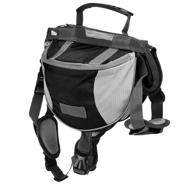 Hound Dog Saddle Backpack, Dog Saddle Bag Mesh Breathable Waterproof For Small Dogs For Medium Dogs For Large Dogs Red,Black