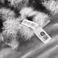 thumbnail image 3 of Amelie Home Faux Rabbit Fur Throw Blanket – Soft Plush Bubble Texture for Couch or Bed, 3 of 5