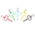thumbnail image 5 of PBPBOX 5Pcs Dog Leash Bag Clips Assorted Color Durable Handy Hands Free Waste Bag Holders, 5 of 6
