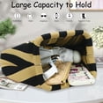 thumbnail image 3 of Summer Clutch Purses for Women Casual Crochet Dumpling Bag Colorblock Striped Cloud Clutch Handbags Casual Colorblock Bag Beach Clutch Purses Handbags, 3 of 6