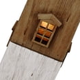 thumbnail image 6 of Wooden Rustic Lighthouse Nautical Tabletop Decoration Beach Themed Decor, 6 of 6