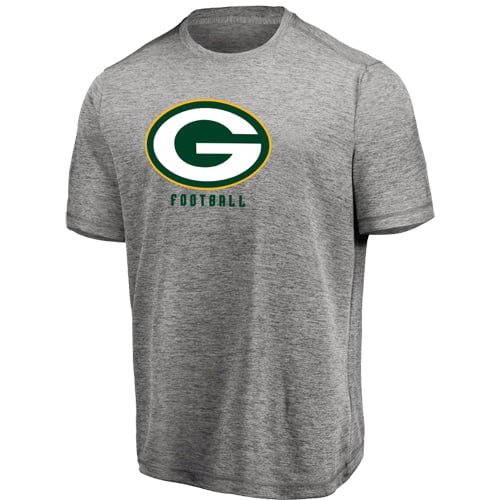 Men's Majestic Heathered Gray Green Bay Packers Proven Winner Synthetic ...